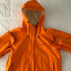 Orange Patagonia Rain Jacket - worn once